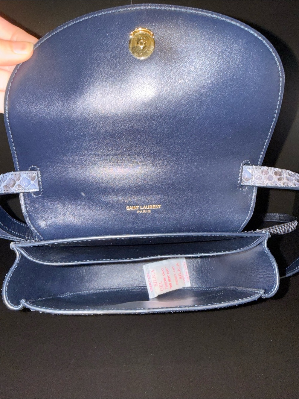 Saint Laurent Python Bag Kaia - Picture 10 of 10